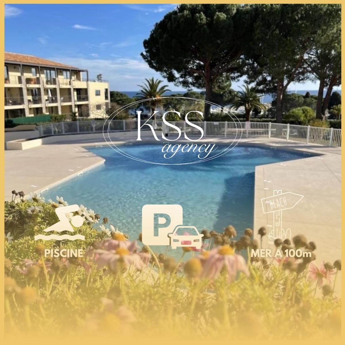 Apartment Appt 27m2 - Parking - Clim - Piscine - A 100m *